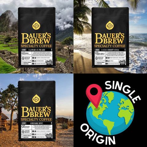 SINGLE ORIGIN COFFEE - Bauer's Brew