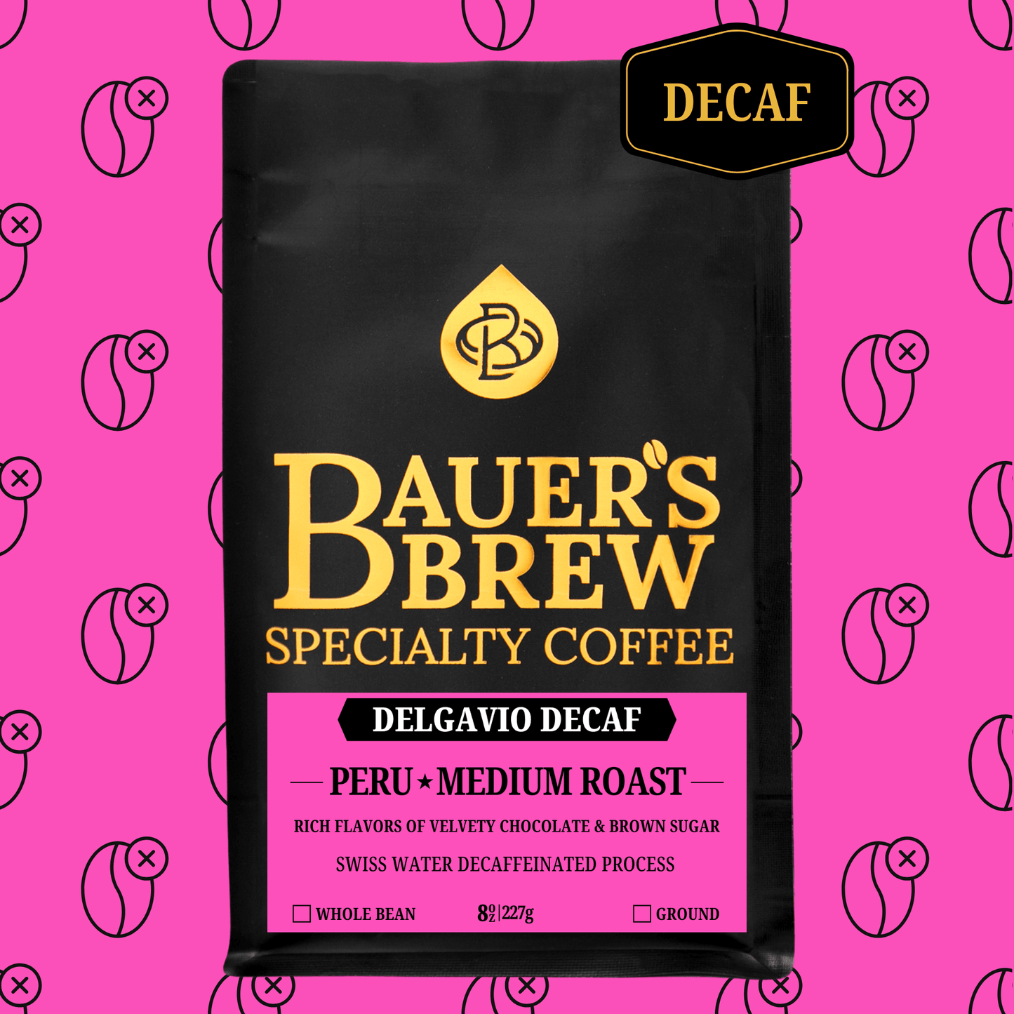 DELGAVIO DECAF - Bauer's Brew