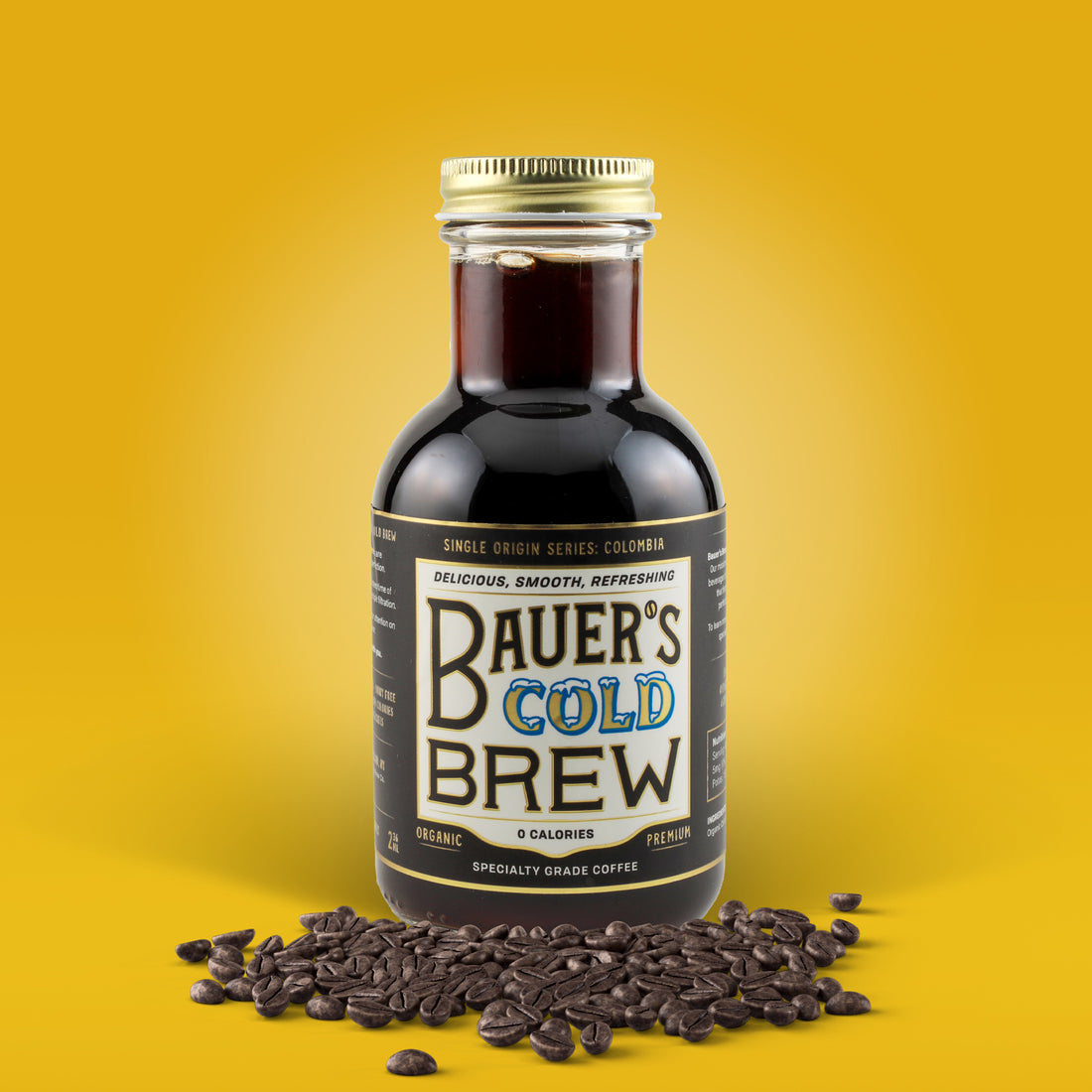 Bauer’s Brew cold brew bottles