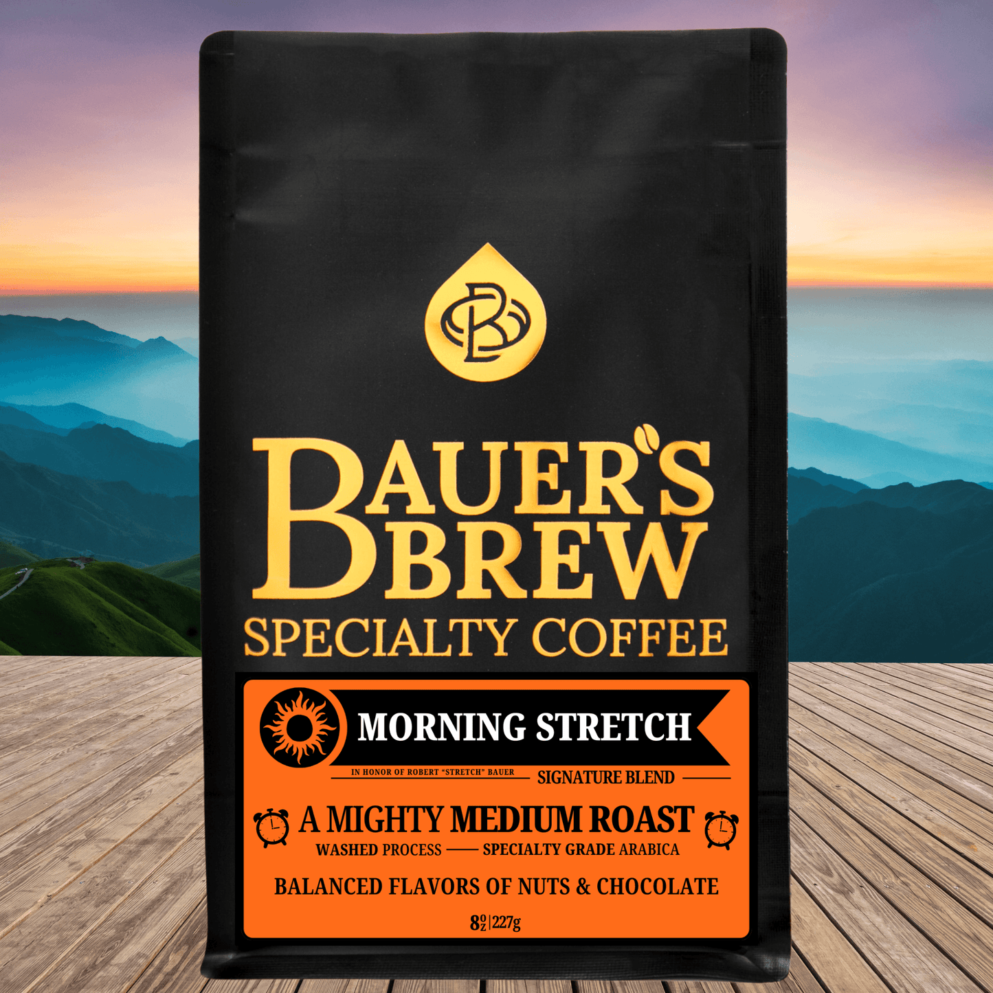 MORNING STRETCH BLEND - Medium Roast - Bauer's Brew