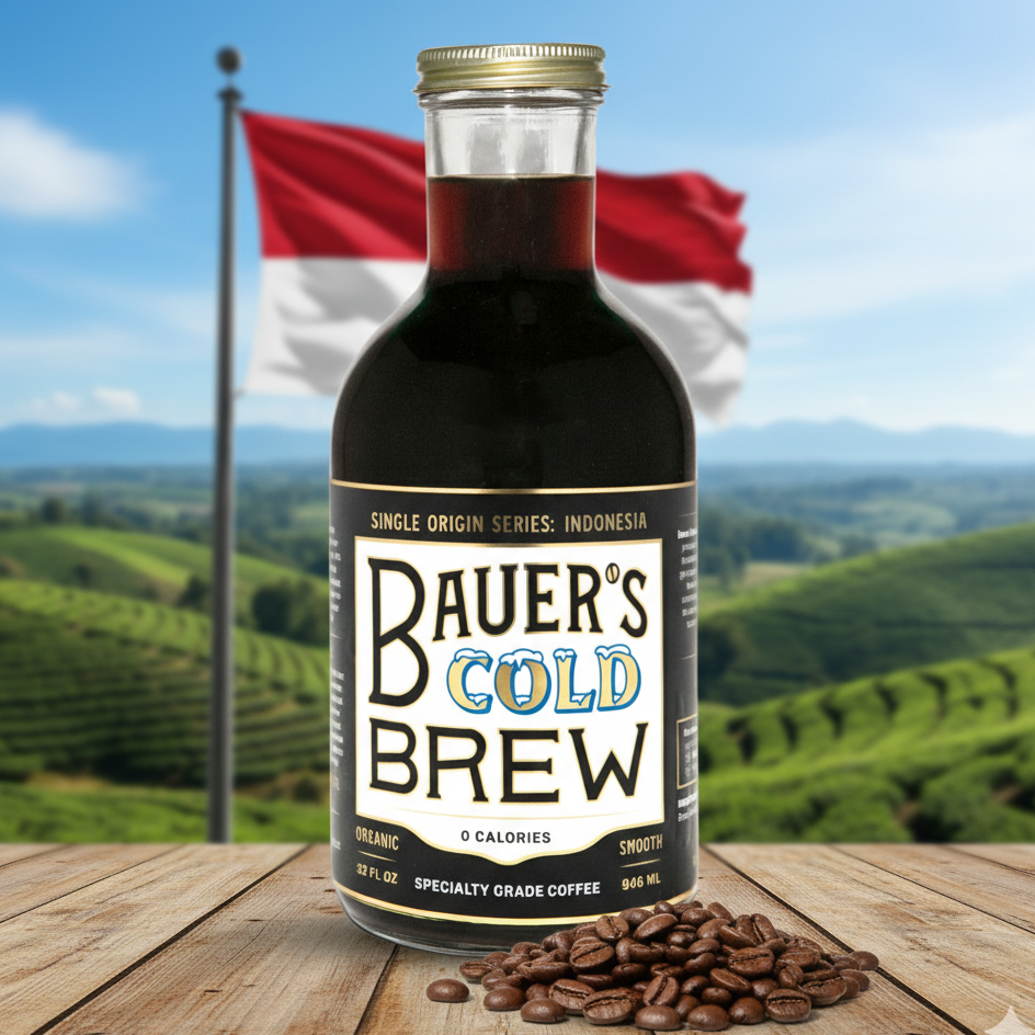 Single Brew Single Origin Cold Brew | Indonesia | Specialty Coffee – Bauer's Brew