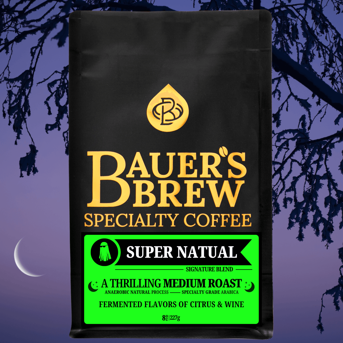 SUPER NATURAL BLEND - Medium Roast - Bauer's Brew